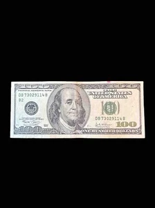 $100 bill (One Hundred Dollar Bill) - Series 2003 - Picture 1 of 2