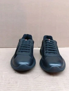 Prada Calzature  Uomo Style- 4e3304, Nero, Sz 5 - Picture 1 of 16