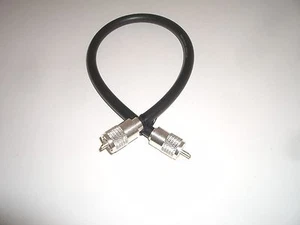 WORKMAN 213-1.5-PL-PL 1.5 FT RG-213 COAX COAXIAL CABLE PL-259 RG-8 TYPE - Picture 1 of 3