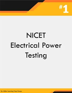 NICET Electrical Power Testing - Picture 1 of 1
