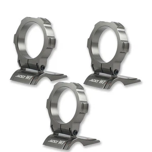 ADD W1 Ver.2 Gauge Pod Holder Triple Gauge Pillar Pod 52mm 2 inch Gunmetal 3pcs - Picture 1 of 8