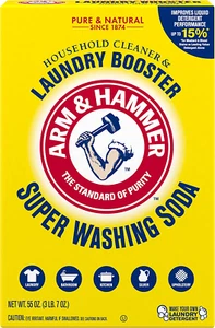 Super Washing Soda Household Cleaner and Laundry Booster, 55 Oz Box - Picture 1 of 12