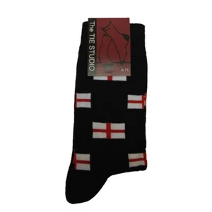 England St. Georges Bandera Unisex Novedad Calcetines al Tobillo Talla 6-11 - Imagen 1 de 2