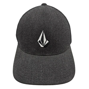 Volcom Baseball Cap Skater Surf Full Stone Grey Black Hat Snapback Adjustable - Bild 1 von 8