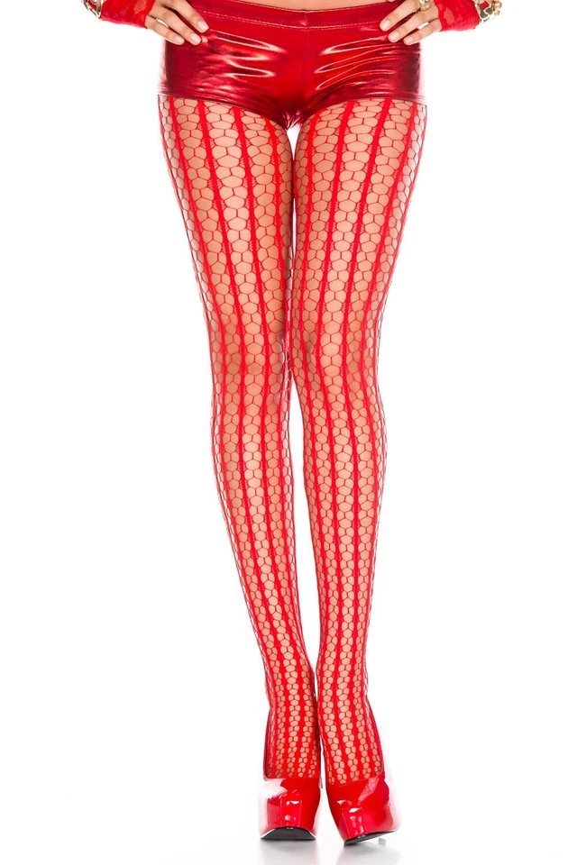 сексуальный музыка ноги в полоску крючком бесшовный круг сетки колготки чулки нейлона - Изображение 1 из 1