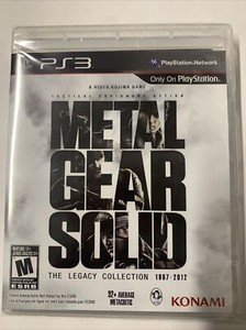 Metal Gear Solid: The Legacy Collection 1987-2012 (PS3, 2013) BRAND NEW!