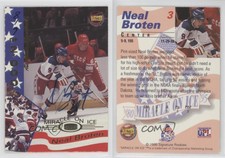 1995 Signature Rookies Miracle on Ice 1980 Signatures /2000 Neal Broten #3 Auto