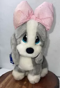 Applause Sad Sam Honey Plush Toy Stuffed Animal Dog Puppy 1987 Vintage Tags 6" - Picture 1 of 6