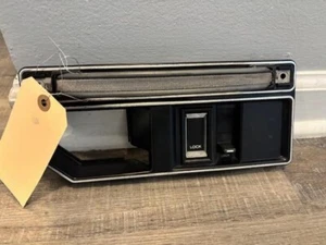 1988-1991 Cadillac Seville RIGHT REAR Door Handle Bezel Trim BLACK - Picture 1 of 4