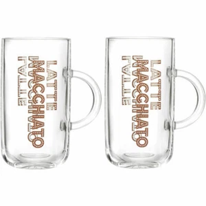 Ritzenhoff & Breker Lio Latte-Macchiato-Becher 2-tlg. Kaffeeglas Glas 270 ml - Bild 1 von 2