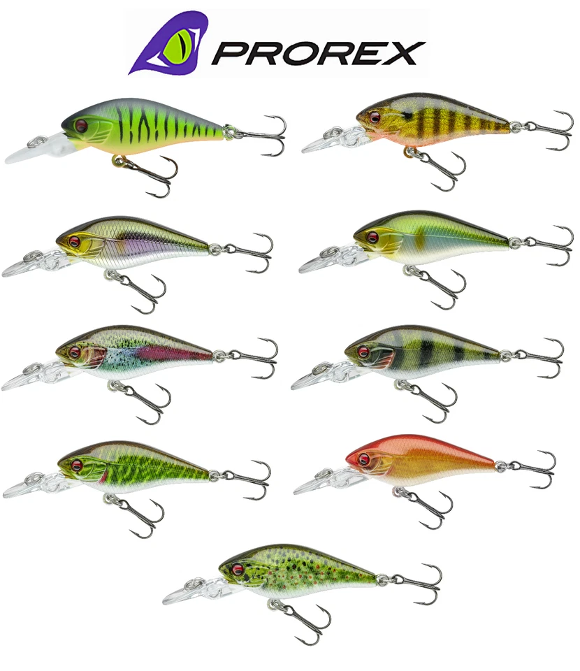 Daiwa Prorex Baby Crank MR Wobbler 4,0cm / 3g Barschwobbler Forellenköder - Bild 1 von 1