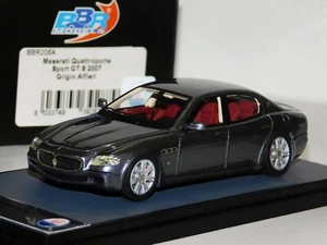 MASERATI QUATTROPORTE SPORT GT S 2007 GRIGIO ALFIERI BBR BBR206A 1/43 - Picture 1 of 1