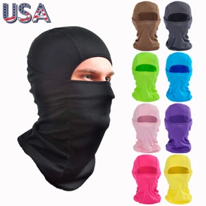 Balaclava Ski Masks UV Sun Protection Full Face Mask Tactical Hood for Men Women - Picture 1 of 26