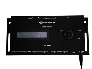 Crestron HD-MD4X2-4K-E HDMI Signal Switcher (P/N: 6507490) - Picture 1 of 7