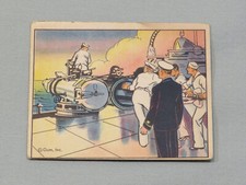 1941 R157 Gum Inc Uncle Sam -  Sailor # 82 Destroyer Torpedo Drill Card #1