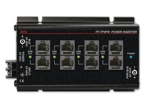 RDL FP-TP4PW Power Inserter/Twisted Pair /4 sets of outputs/signal loop-through - Picture 1 of 1