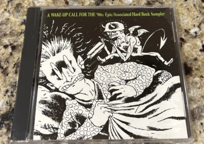 A Wake-Up Call For The '90s CD 1990 CBS Records – ESK 1974 METAL SAMPLER RARE - Image 1 of 2