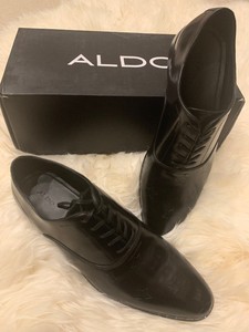 aldo black loafers mens