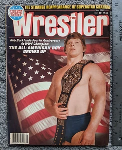 VTG 1982 MAY WRESTLER MAGAZINE BOB BACKLUND GRAHAM FLAIR WWF + MORE EXC - Picture 1 of 4