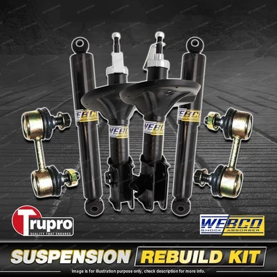 Front + Rear Webco Shocks Sway Bar Link for Mitsubishi Magna TE TF TH TJ Wagon - image 1 of 3
