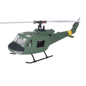 Helicóptero FlishRC Bell UH-1D Huey 450 GPS 690mm RTF RC helicóptero para principiantes - Imagen 1 de 6