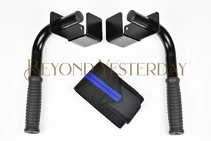 NEW: SKEETDEET DIP BAR ATTACHMENT x2 - 2" TUBE POWR RACK & CAGE - NIPPLE TYPE - Picture 1 of 8