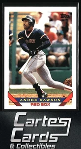 Andre Dawson 1993 Topps Traded #92T Boston Red Sox Hall of Fame - Picture 1 of 2