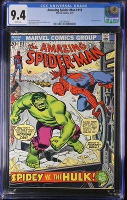Amazing Spider-Man #119 1973 Marvel Comics CGC 9.4 White Pages - Image 1 of 2
