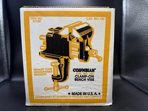 Columbian Clamp On 3" Bench Vise No 150 Item 33150 Made In USA New In Box - Picture 1 of 10