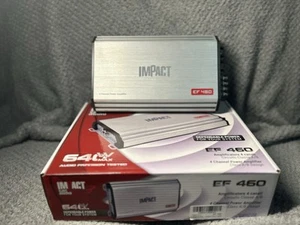 Auto Impact Car Audio EF 460 Class AB 4x60 Watt 4 Kanal Verstärker - Bild 1 von 5