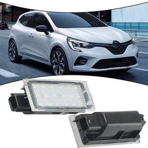 ABS+PC Material License Plate Light For Renault Master II 2003 2010 Black 2PCS - Picture 1 of 23