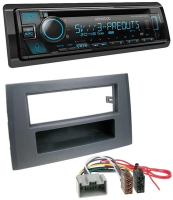 Kenwood Bluetooth USB CD MP3 DAB Autoradio für Volvo XC90 (14 Pin, 2002-2014) - Bild 1 von 4