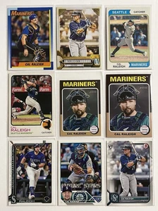 Lotto Cal Raleigh 2022 Topps Heritage Rookie Bowman RC 2025 Topps 35° anniversario - Foto 1 di 8