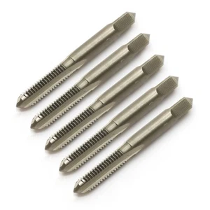 5pcs HSS M5 Metric Hand Tap M5x0.8mm Straight Flute High Speed Steel - Picture 1 of 1