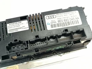 8E0820043AA mando del climatizador para AUDI A4 BERLINA (8E) 1.9 TDI 2000 194023 - Imagen 1 de 13