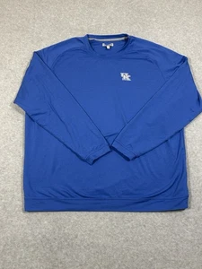 Peter Millar Men's 2XL  UK  College Blue  Performance Sweatshirt - Picture 1 of 7