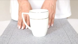 Wilmax Tasse mit Goldlinien, 450 ml, 4er Set, WL-880102432/A4 - Bild 1 von 4