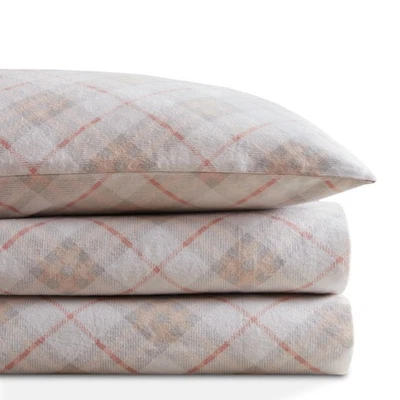 Sábanas de franela tamaño doble - Juego de sábanas cálidas ultra suaves de 3 piezas, acogedoras 100 % algodón... Foto 1 de 4