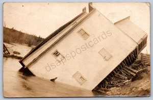 K39/ Osage Minnesota RPPC Postcard c10 Straight Lake Roller Mill Ruins 462 - Picture 1 of 2