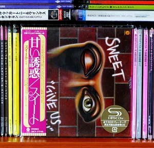Sweet - Give Us A Wink / Japan Mini LP SHM CD / Gimmick Cover / Near MINT / OOP - Bild 1 von 2