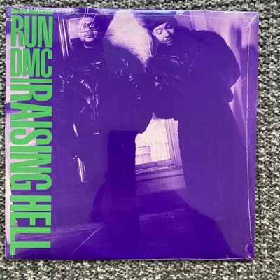 Run Dmc  Lp SEALED Raising Hell 1988 New Original Press - Image 1 of 3