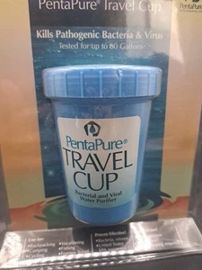 Safe water pentra pure travel cup kills bacteria and viruses - Picture 1 of 3