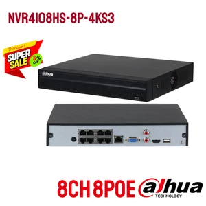 Dahua 8CH NVR4108HS-8P-4KS3 4K 8POE 8MP H.265 NVR Compact Network Video Recorder - Picture 1 of 10