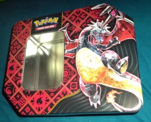 Pokemon TCG 2024 Scarlet & Violet Paldean Fates Tin Charizard EMPTY - Picture 1 of 7