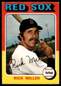 1975 O-Pee-Chee Rick Miller Boston Red Sox #103 R24 - Picture 1 of 2