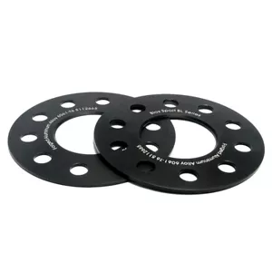 2x 3mm 5 Bolt Lug Wheel Spacers for Mercedes E43 E55 E63 AMG W124 W210 W211 W212 - Picture 1 of 9