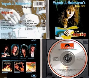 MALMSTEEN YNGWIE (JL TURNER VOC) *VG* "RISING FORCE" 1988 W. GERMAN PRESS CD - Imagen 1 de 1