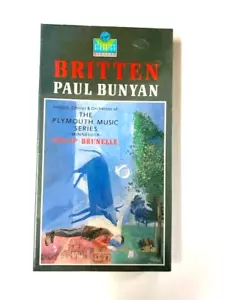 Britten Paul Bunyan The Plymouth Music Series Philip Brunelle 2 Cassettes- NEW - Picture 1 of 3