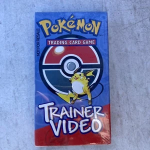 SEALED Pokemon Trading Card Game Trainer Video VHS NEW 1999 Wizards of the Coast