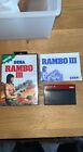 Rambo 3 Master System Boxed